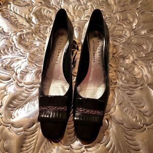 Caligari made in italy-Anita,Tortorella all leather, sz.9.5 4A